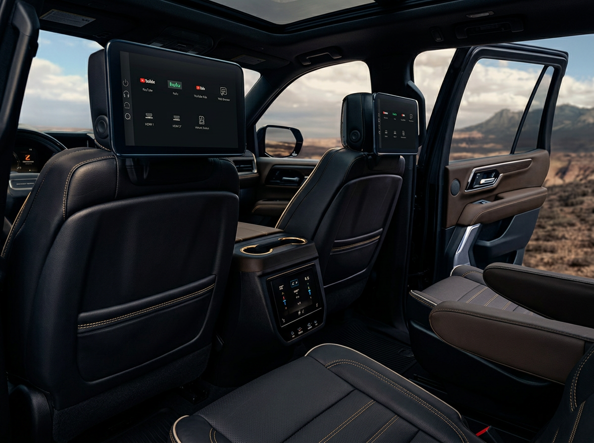 Rear screens