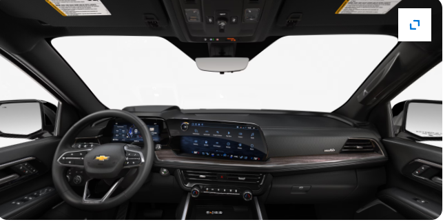 Modern vehicle cockpit with premium dashboard controls